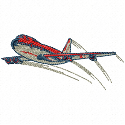 Airplanes Embroidery Design 2